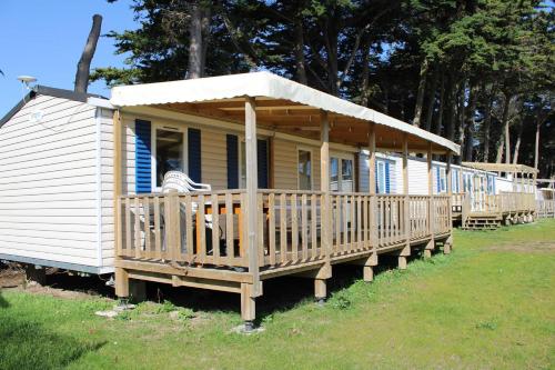 Mobile home haut de gamme dans cadre exceptionnel