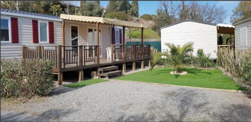 MOBILE HOME SUR EMPLACEMENT EXCEPTIONNEL ES108