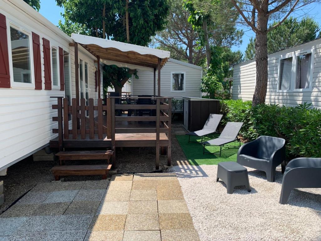 Camping Mobilhome 4 CA61 Avenue de la Méditerranée 34450 Vias