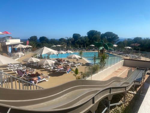 Mobilhome 6 places vue mer