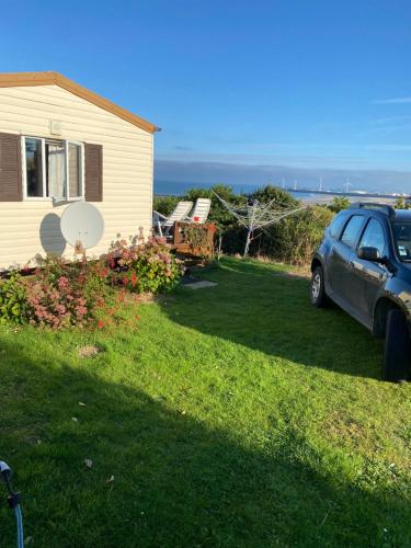 Mobilhome bordure de mer
