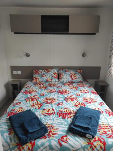 mobilhome Chateaux de la Loire vue sur étang