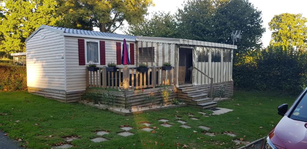 MOBILHOME CLIMATISE TOUT CONFORT 6 à 8 PERSONNES à louer Le Perron, 14490 Litteau