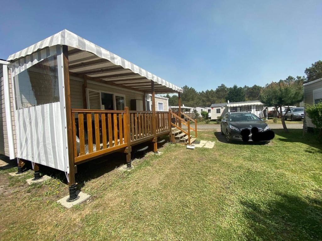 Camping Mobilhome de Virginie, 6 personnes à Contis camping Les Dunes de Contis Route de Contis 40170 Saint-Julien-en-Born