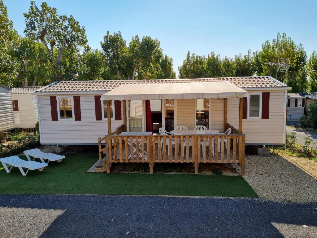 Camping Mobilhome des sables Rue du Gourp Salat 34350 Valras-Plage