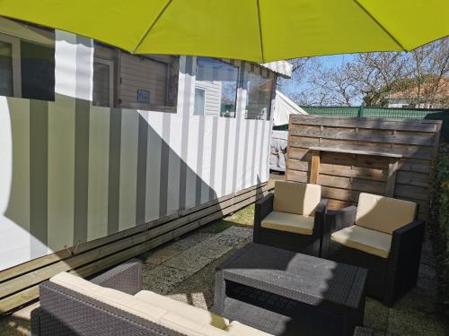 mobilhome gd luxe bois masson 3ch 2sdb 4 funpass offerts (2A 2E)