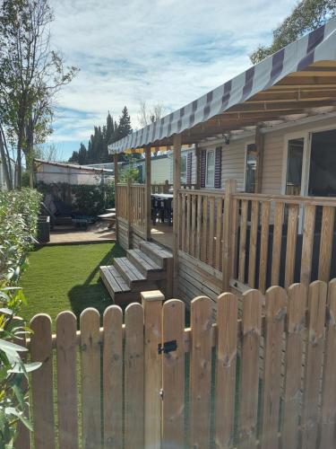 MOBILHOME NEUF DE 2020 Fréjus , CHAMBRES SPACIEUSES