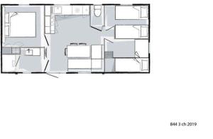 Mobilhome tout confort M9 domaine de Lanniron