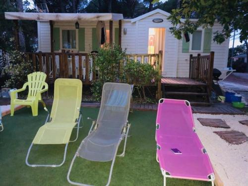 mobilhomme 8 pers. GILDAZ camping 4 étoiles