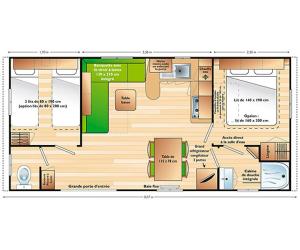 Camping Quest en France Holidays - Mobile home at Jard sur Mer 84 Rue Georges Clemenceau 85520 Jard-sur-Mer Pays de la Loire