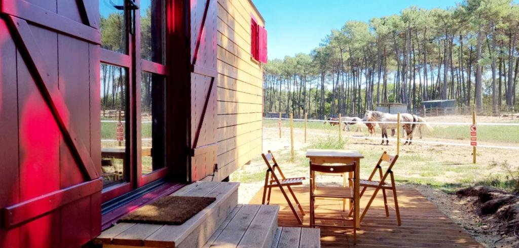 Camping Roulottes cocooning au coeur des Landes 1011 Route de Constantine 40990 Mées