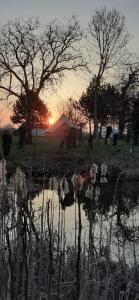 Tente Bell au camping Hautoreille