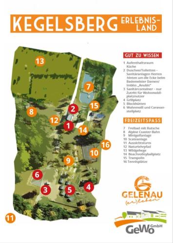 Wohnmobilstellplatz Erlebnisland Kegelsberg