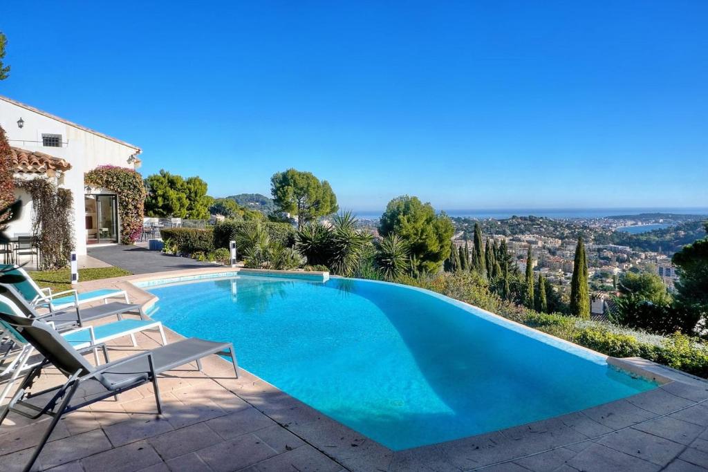 Villa Cannes Luxury Rental - Magnificent Villa With Sea View 273 Chemin de Leouse Les Paliades, 06220 Vallauris