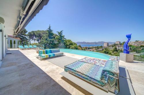 Villa Cannes Luxury Rental - Panoramic Sea View Villa 11 Chemin de Beausite Cannes