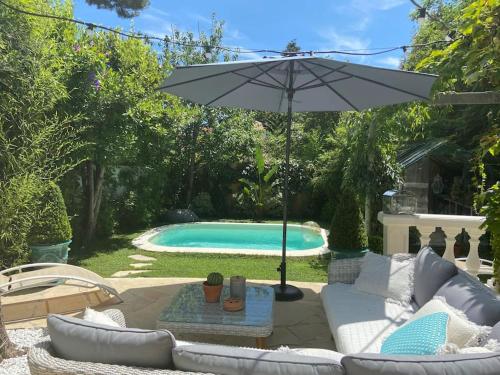 Cap d'Antibes 50m from the beach 3 bedrooms/Pool Antibes france