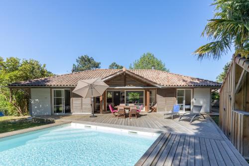 Villa Care Villa T4 avec piscine 432 La Clairière aux Chevreuils, Rue des Craquillots Moliets-et-Maa