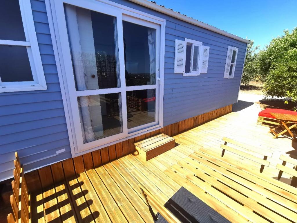 Maison de vacances Casa Azul-Tiny house with fantastic view, big outdoor space and pool Rua de Poço Barreto, 8300-042 Silves