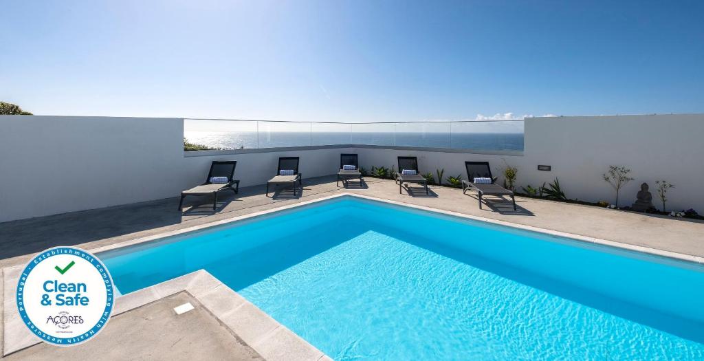 Maison de vacances Casa Celeste - Deluxe Ocean View/Heated Pool 16 Rua Rui Vaz de Medeiros, 9680-456 Ponta Garça