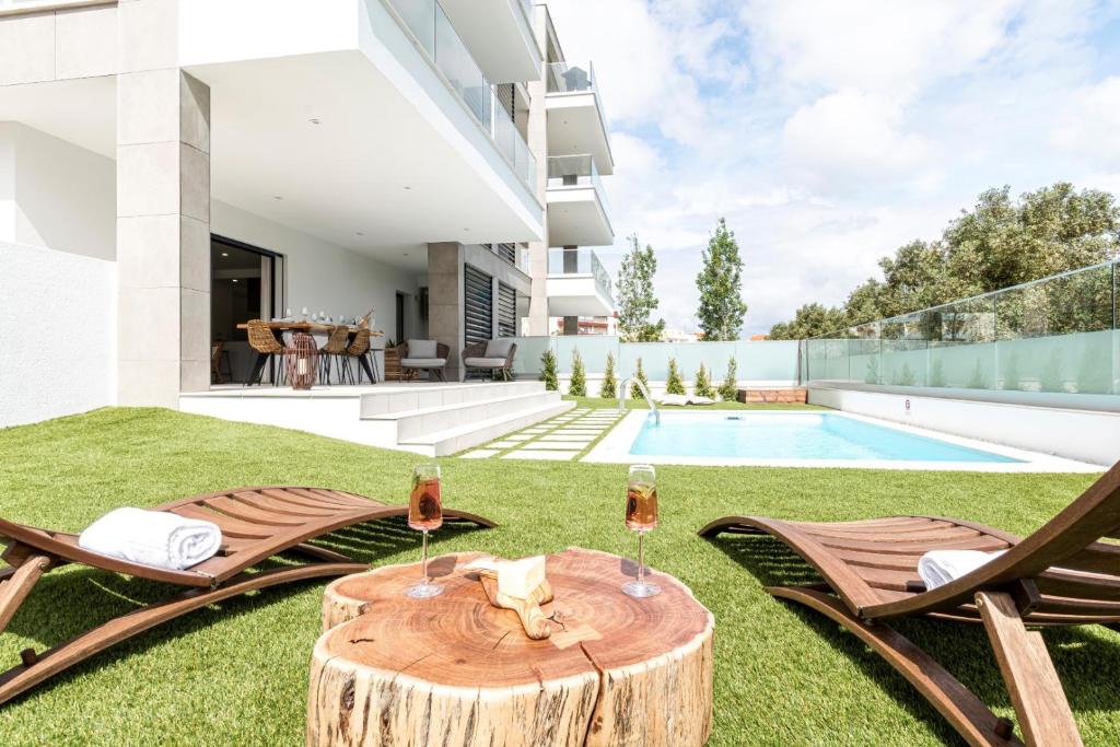Appartement Casa Maragem - Apartamento T3 com jardim e piscina privada Urbanização Quinta do Caneco, Rua dos Pescadores, Lote 15 R/C Direito, 8500-515 Portimão