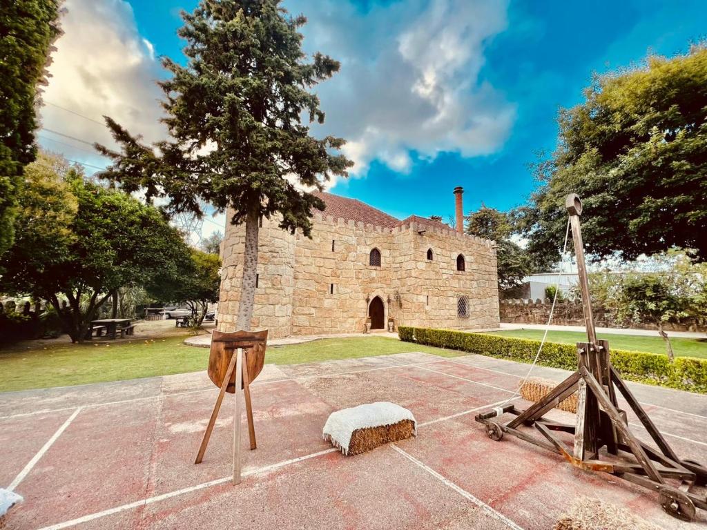 Séjour à la ferme Castelo de Portugraal 119 Rua da Pinta, 4580-703 Vilela