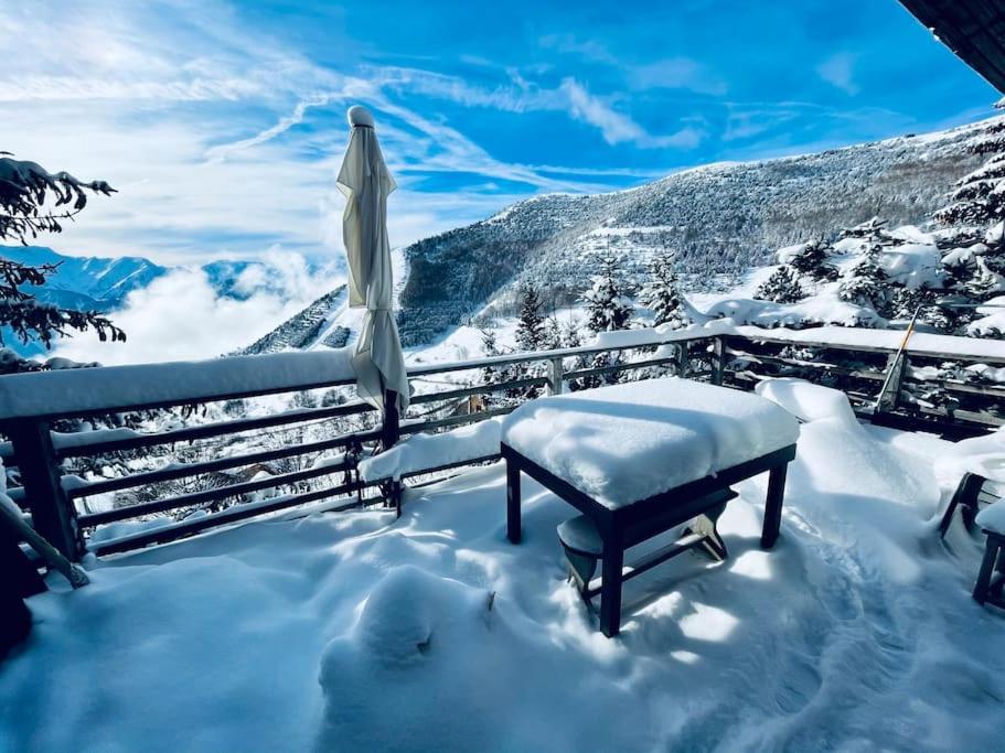 Chalet Chalet 10p vue panoramique Sud, Sauna, poêle, tv.. 5 Rue des Sagnes, 38750 Huez