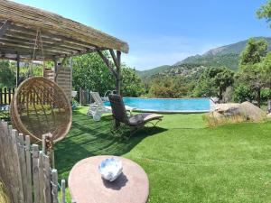 A Cantina Chalet avec Piscine proche d Ajaccio