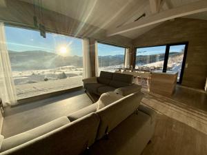 Artik chalet avec vue à 180 degrés et piscine