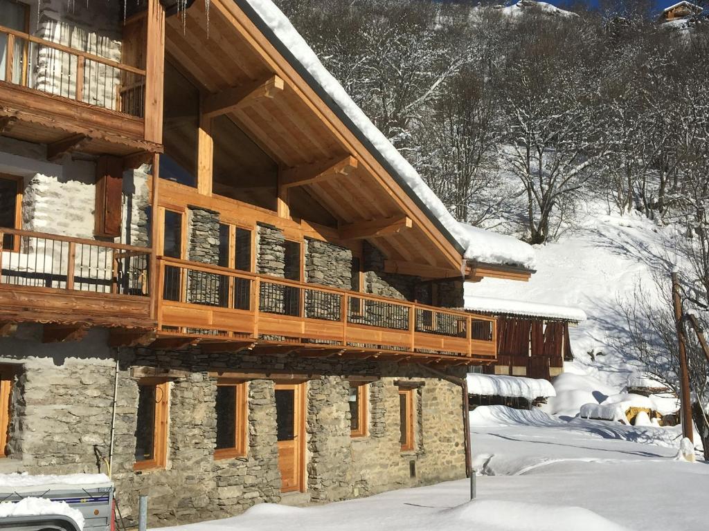 Maison de vacances Chalet avec vue imprenable 287 chemin de la Thuillettaz, 73700 Montvalezan