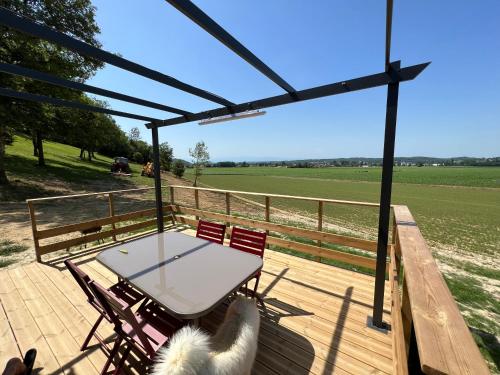 chalet bois vue imprenable Betplan france