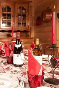 Bright charming alpine chalet with private garage and breathtaking views