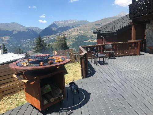 Chalet 20 pers Paradiski la Plagne pied des pistes