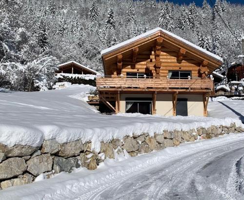 Chalet Anzac Chalet 5 Etoiles en Rondins Tout Neuf Unique dans les Aravis