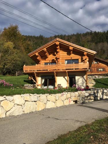 Chalet Anzac Chalet 5 Etoiles en Rondins Tout Neuf Unique dans les Aravis