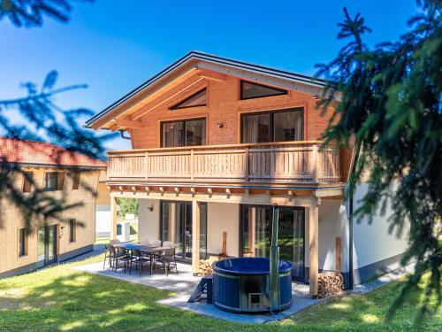 Chalet Arber in St Englmar with its own HotTube