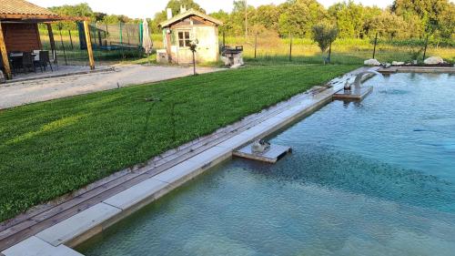 Chalet avec baignade biologique