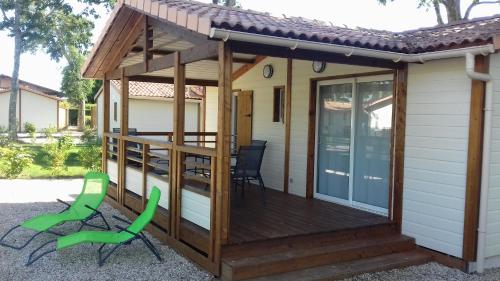 chalet avec piscine