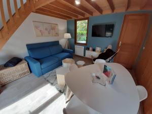 Chalet calme et cosy entre terre et mer