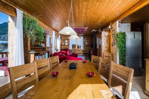 chalet calme et ensoleillé
