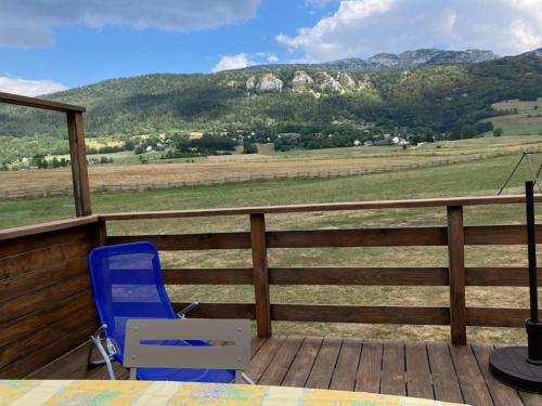 Chalet cosy, belle vue, dans le massif du Vercors