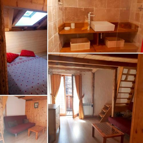 Chalet de 2 chambres avec balcon a Les Belleville