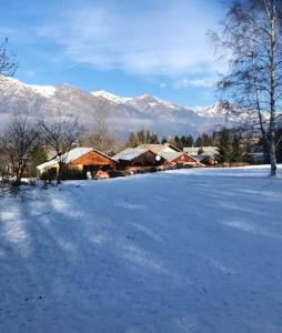 Chalet de 2 chambres avec jardin a Saint Leger les Melezes