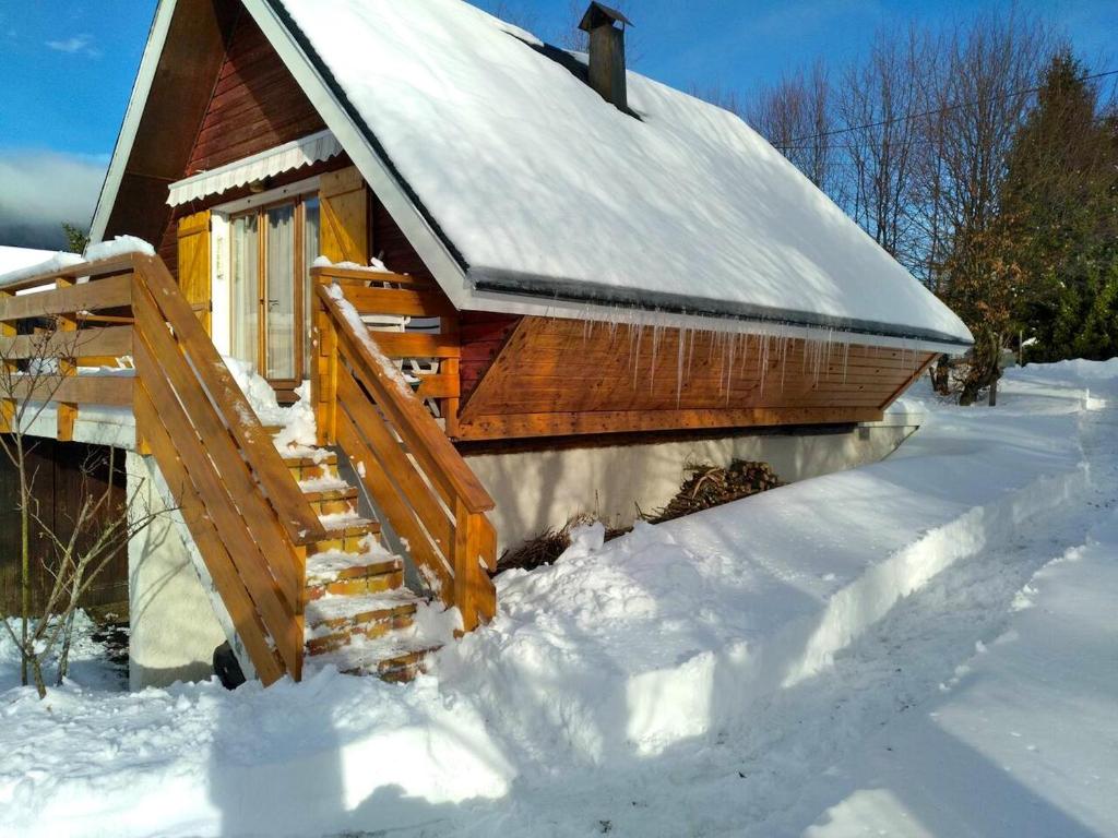 Chalet Chalet de 2 chambres avec jardin amenage et wifi a Autrans Meaudre en Vercors Au Mornet 38880 Autrans