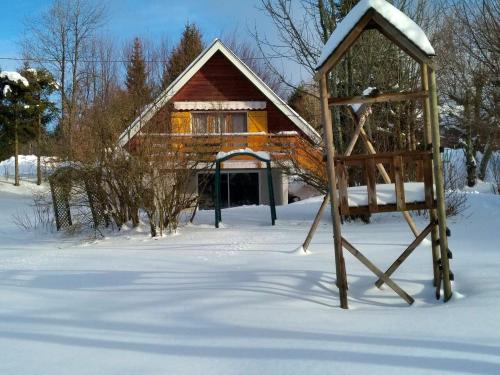 Chalet de 2 chambres avec jardin amenage et wifi a Autrans Meaudre en Vercors