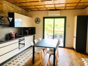 Chalet de 2 chambres avec jardin amenage et wifi a Saint Pierre d'Albigny