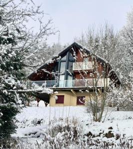 Chalet de 4 chambres avec jardin amenage et wifi a Basse sur le Rupt
