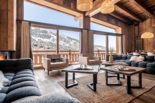 Chalet des Amis - 15 pers à Meribel - 400m piscine salle de jeux ciné