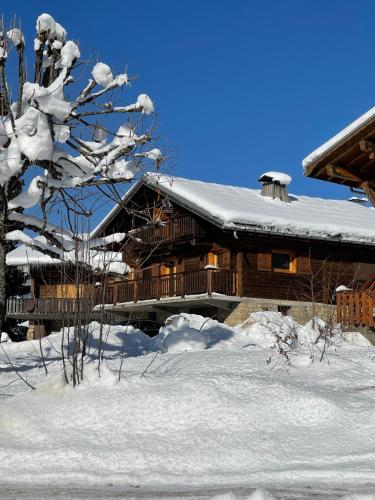 CHALET FAMILIAL AU PIED DES PISTES ET COMMERCES