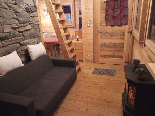 Chalet in lovely rich forest setting with a beautiful view