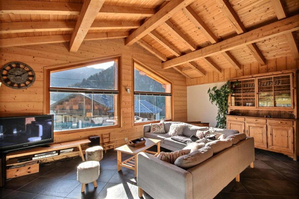 Chalet CHALET INDIVIDUEL -SAUNA - WIFI- SAINT JEAN D'AULPS - 14 PERSONNES - CHALET COFFY Route des Grandes Alpes 991 74430 Saint-Jean-dʼAulps